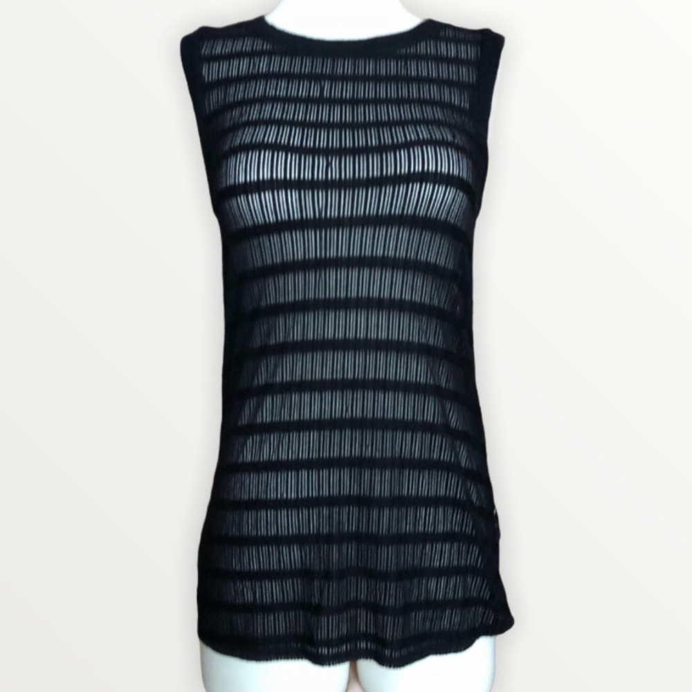 Twenty Black Sleeveless Top